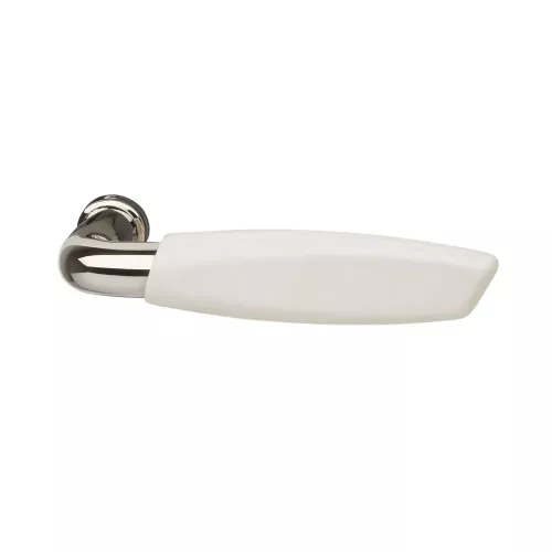Door Handle 3130 White/Nickel, Habo 2303
