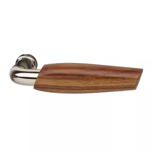 Indvendigt Dørgreb 8130 Nikkel/Teak, Habo 3624