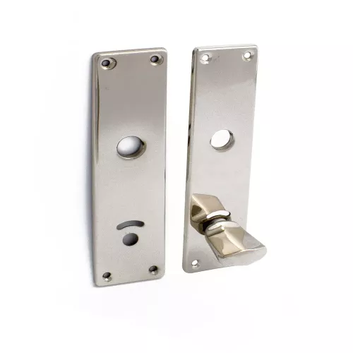 Langskilt-WC 65 Nikkel, Habo 3178