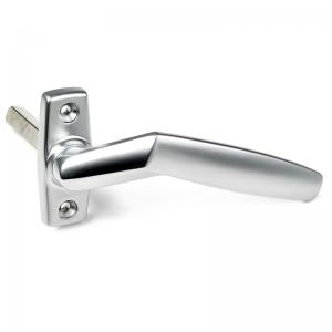 Fönsterhandtag 2162 Höger Matt Krom 107x59x23mm Habo - 96248