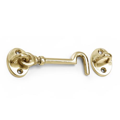 Kabinelås 7402 Poleret Messing, Habo 17038