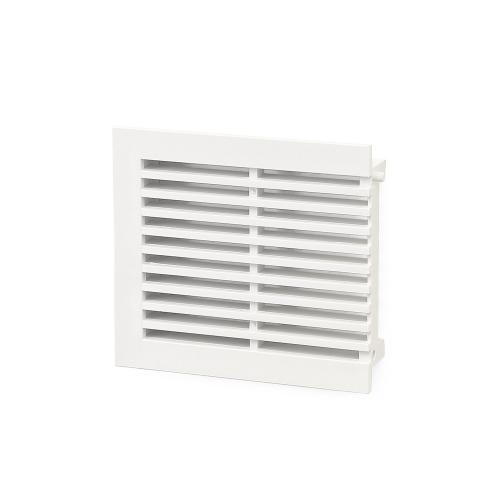 Modulgitter Endestykke 1600, 100x110mm, Hvid, Habo 52456