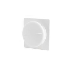 Disc Valve 282, 100x117mm Plastic, White, Habo 33548