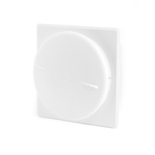 Skiveventil 285 Plast, Hvid, Habo 33589