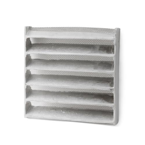 Ventilgitter 117, 125x125mm, Aluminium, Habo 33282