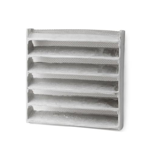 Ventilgitter 117, 200x200mm, Aluminium, Habo 33308