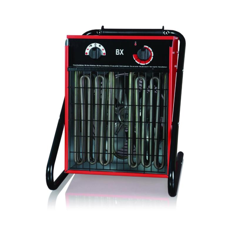 Varmeblæser BX9AE Med 6 Elementer 2 Hastigheder 9kW 400V IP44 Veab