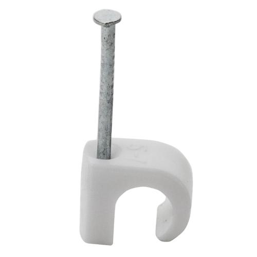 Kabelholder TC 10-14mm Rund Hvid 10stk Gelia