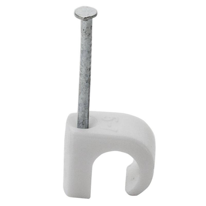 Kabelholder TC 14-20mm Rund Hvid 10stk Gelia