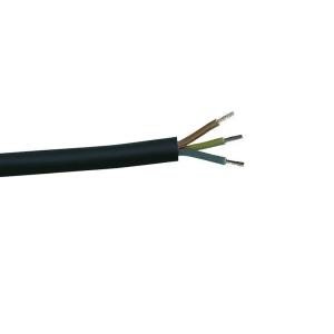 Cable Rubber 3G1.5 Black 10m