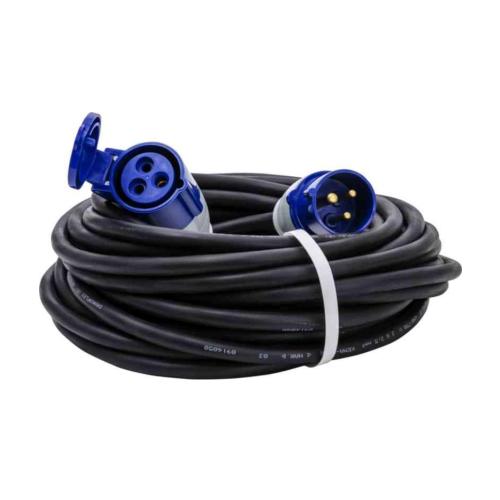 Forlængerledning H07RN-F Med CEE-Stik 15m 3G2,5mm² 16A 230V IP44 Gelia