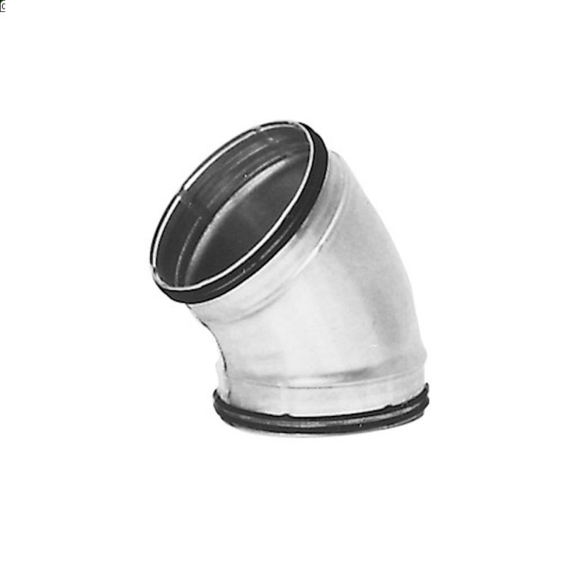 Rørbøjning BU 100mm 45 Grader Lindab 489009