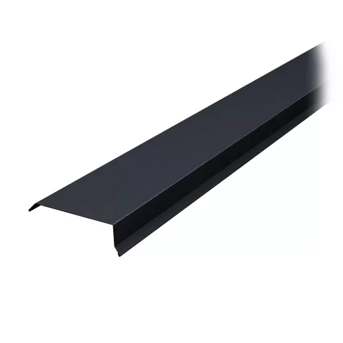 Vattbrädesbeslag 140x2000mm Svart