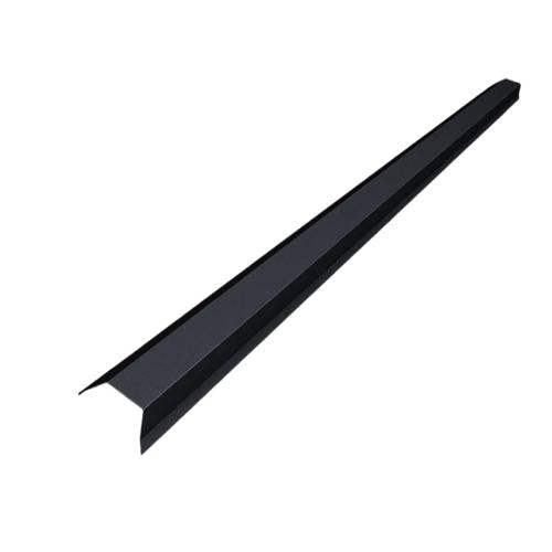 Vindskivebeslag 55x2000mm Svart