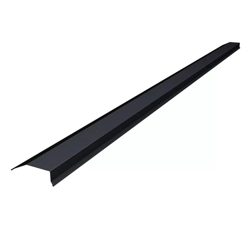 Vindskivebeslag 110x2000mm Svart