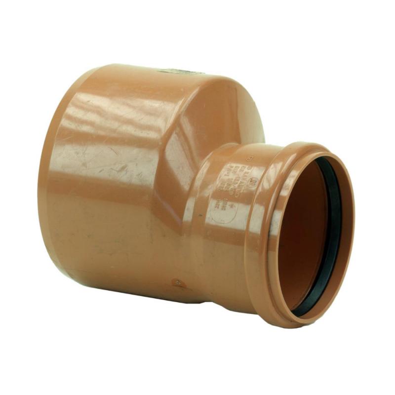 Jordafløbsreduktioner 160x110mm Polypropylen Pipelife