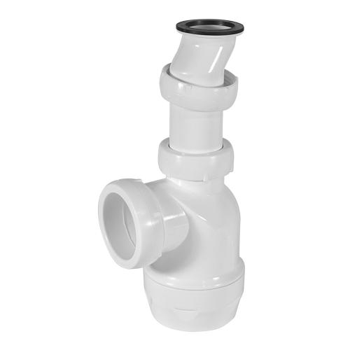 Pungvattenlås Utan Rör Vit 32x40mm