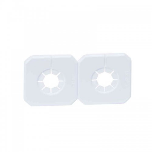 Cover Plate 40c/c 10-18mm White