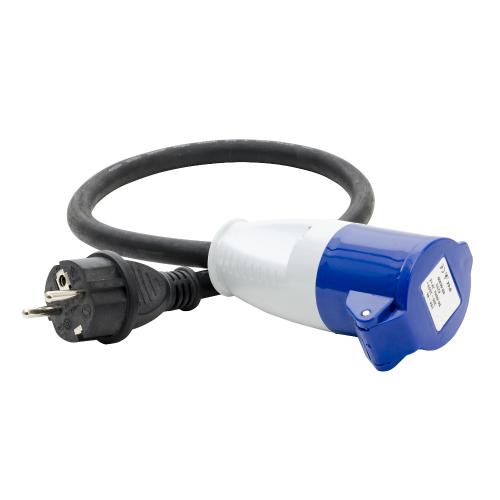 Adapter Övergångssladd 0,5m 16A 230V IP44 Gelia