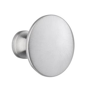 Knop 38mm Børstet Krom 10stk Beslagboden BK207M