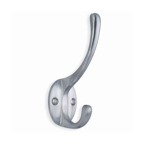 Hatteknage Børstet Krom 10stk Beslagsboden BK247M