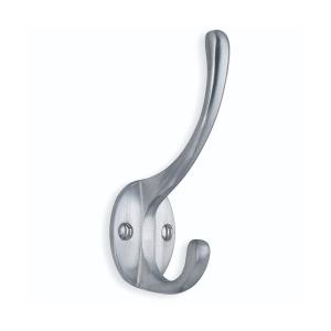 Hat Hook Brushed Chrome 10pcs Beslagsboden BK247M