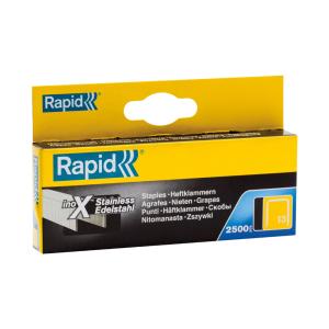 Staple, 13/6mm, Stainless, Rapid