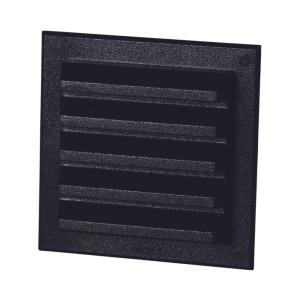 Ventilation Grate 115x115mm, Black, Fresh