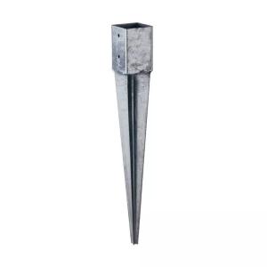 Post Foundation 96x96x750mm Galvanized Jabo 903