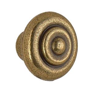 Knop Antik Messing 10stk Beslagboden B080