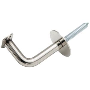 Handrail Hook 86N Nickel Plated 5pcs Bårebo 821220