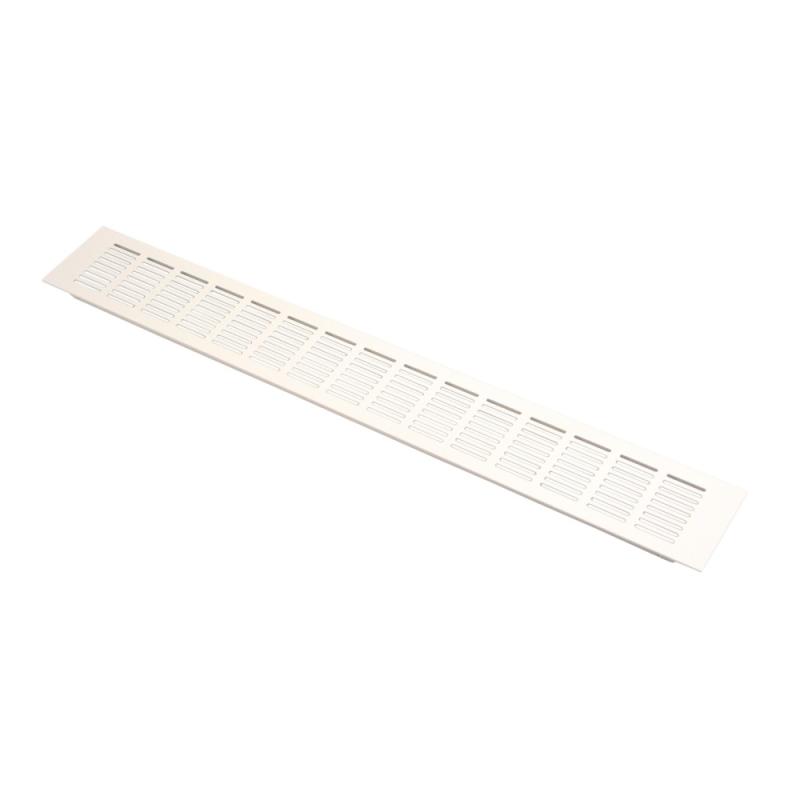 Ventilgrill, 80x400mm, Hvid, Fresh