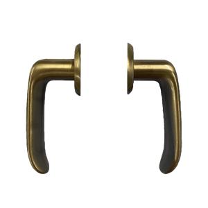 Door Handle A6696MP1 Matt Brushed Brass Bårebo 744107