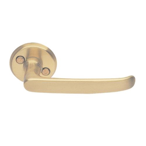 Dörrtrycke A1871MP Blankpolerad Mässing Bårebo 744118