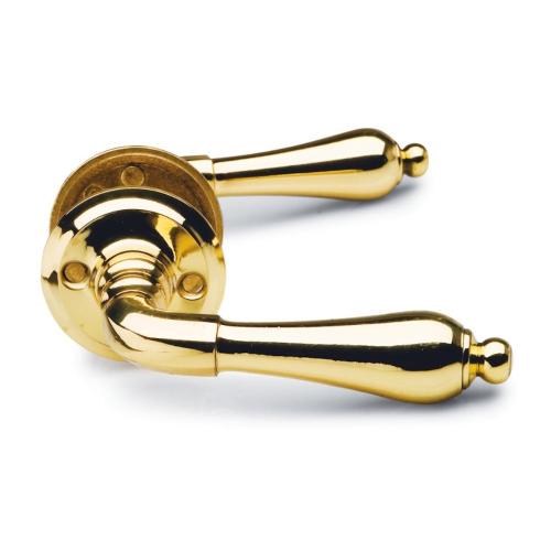 Dörrtrycke A683mp Blankpolerad Mässing Bårebo 744134