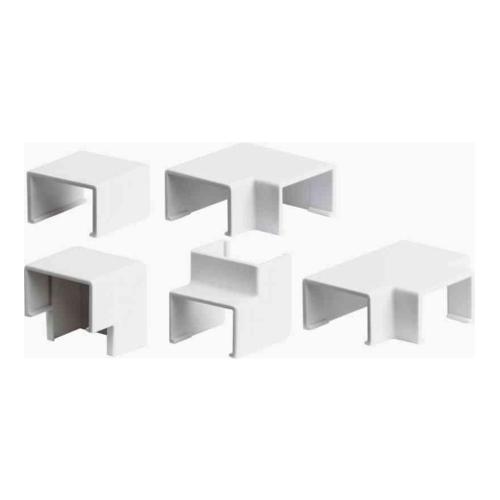 Fuge Hjørnestykke 9x5mm Hvid Plasfix