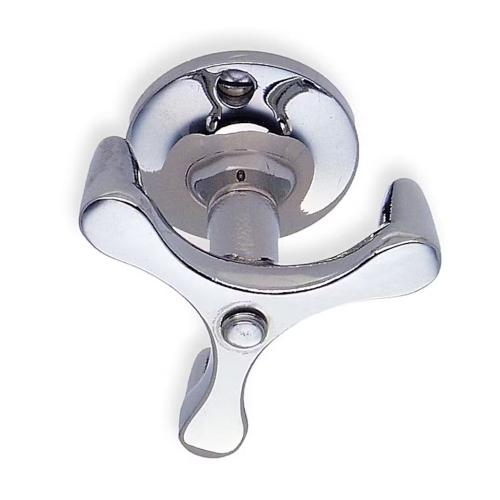 Hyldekrog Med Tredobbelt Drejefunktion Poleret Krom 5stk Beslagboden BK071