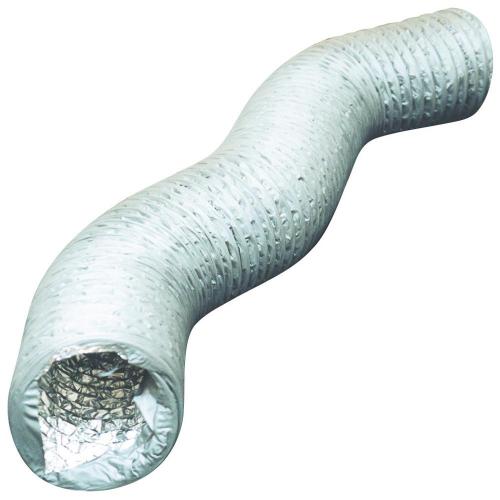 Køkken Emhætteslange 105x1500mm Grå