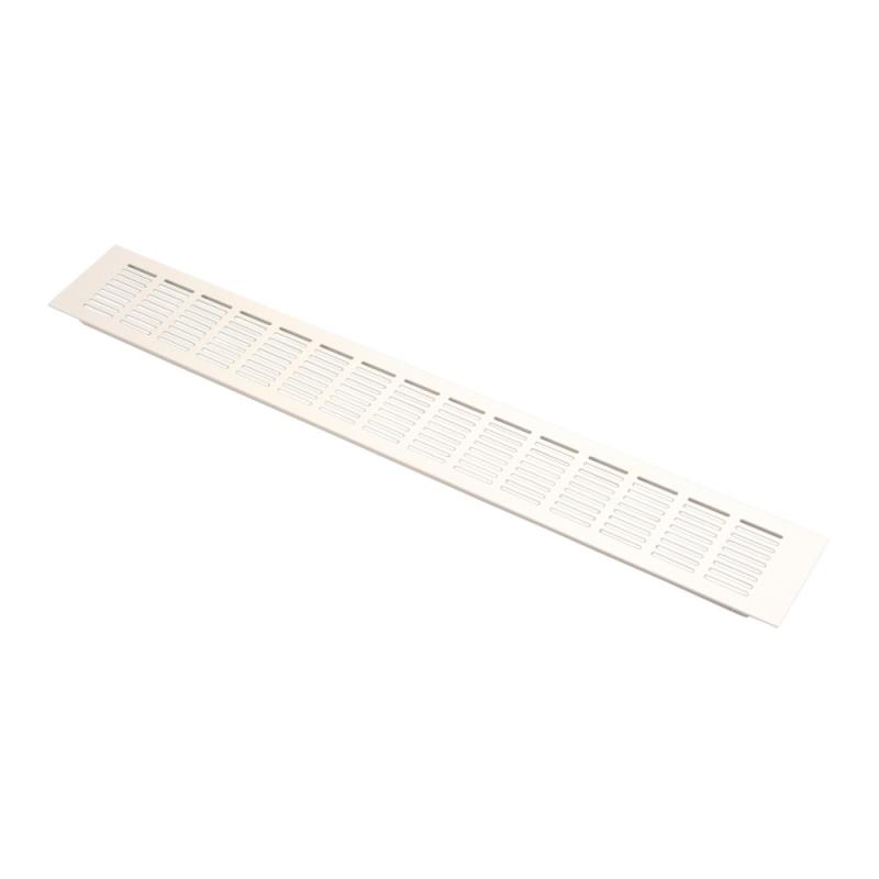 Ventilgrill, 100x1000mm, Hvid, Fresh