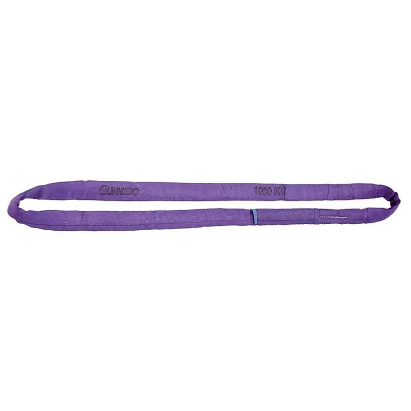 Rundsling 1 Ton, Sömlös, 2,0m, Violett, Gunnebo