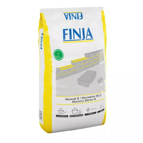 Murbruk B 0-3 25kg Finja