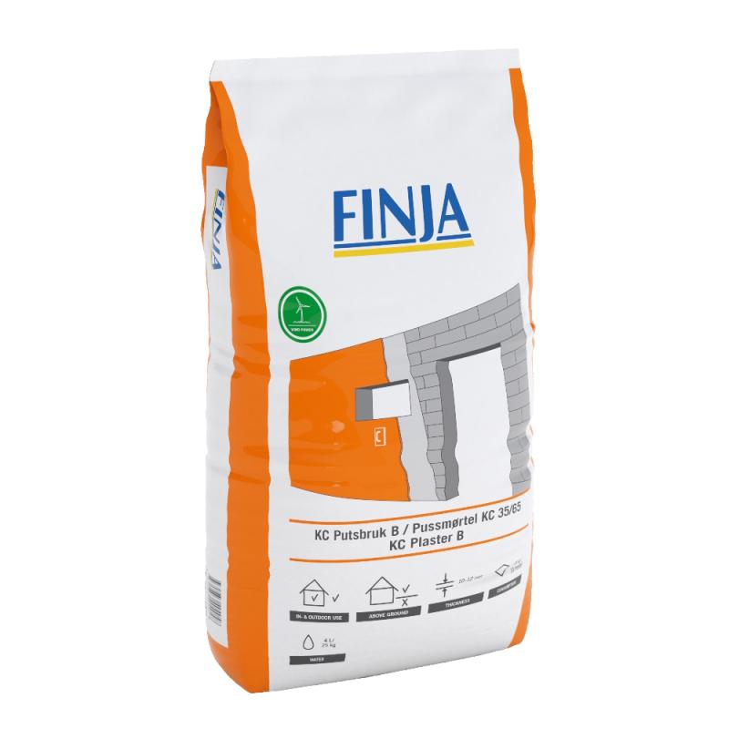 Putsbruk B KC 0-3mm 40x25kg Finja 5540405