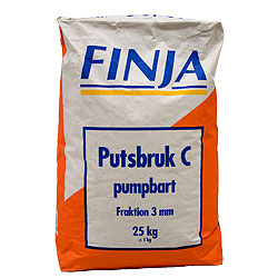 PUTSBRUK C 0-3MM 40X25KG