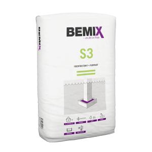 Tørmørtel Bemix S3 K60 0-4mm 40x25kg Finja 524000