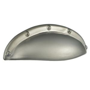 Bowl Handle 64mm Brushed Nickel 10pcs Beslagboden B573