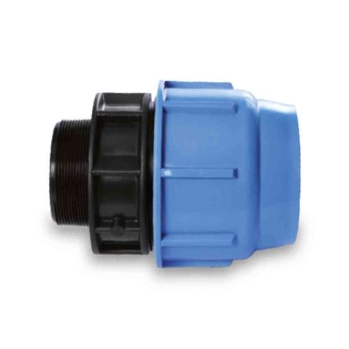 PEM Koppling Av Polypropen Rak Utvändig Gänga 32mmxG32 Plast Gelia