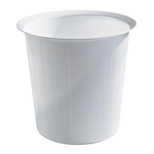 Paper Basket, 22L, White, 10pcs, Nordiska Plast