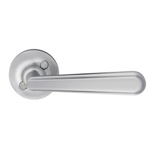 Ytterdörrhandtag 117mm Borstad Krom Beslagsboden B152M