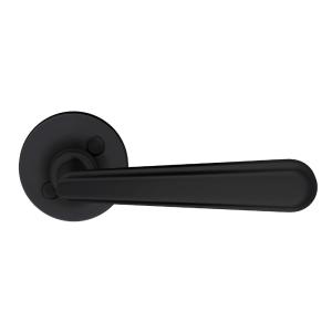 Ytterdörrhandtag 125mm Matt Svart Beslagsboden B155