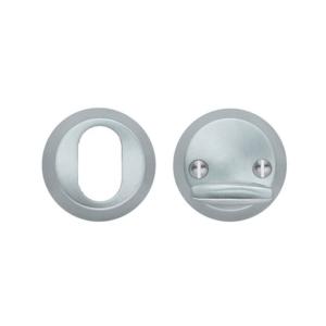 Cylinderknop Børstet Krom Beslagboden B192M
